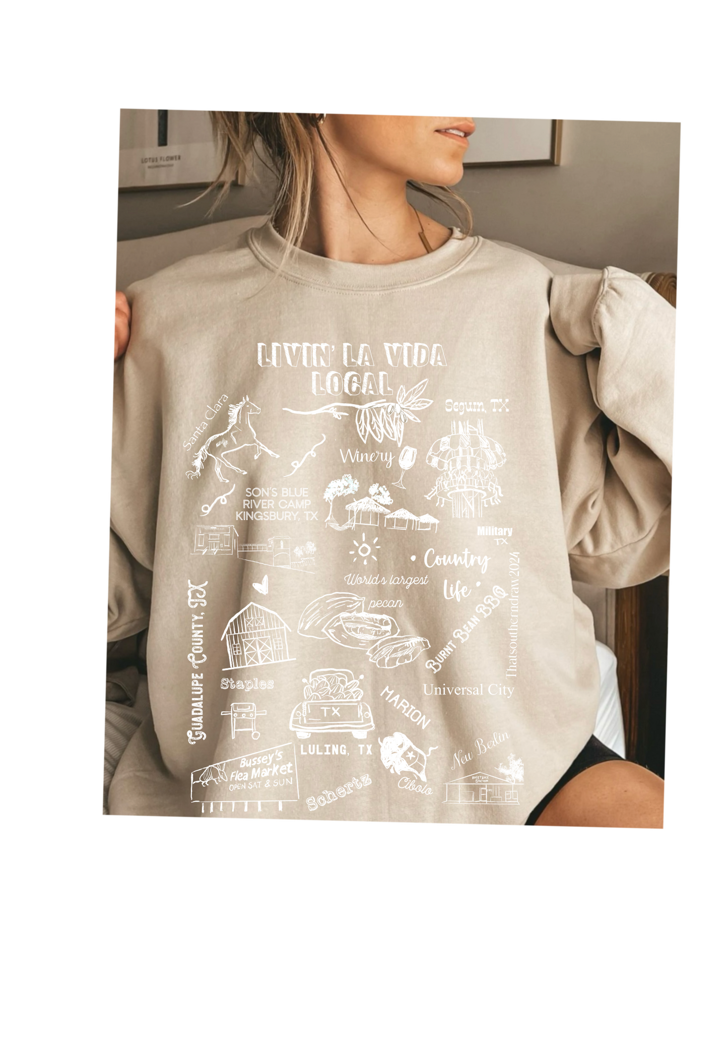 Guadalupe County sweatshirt