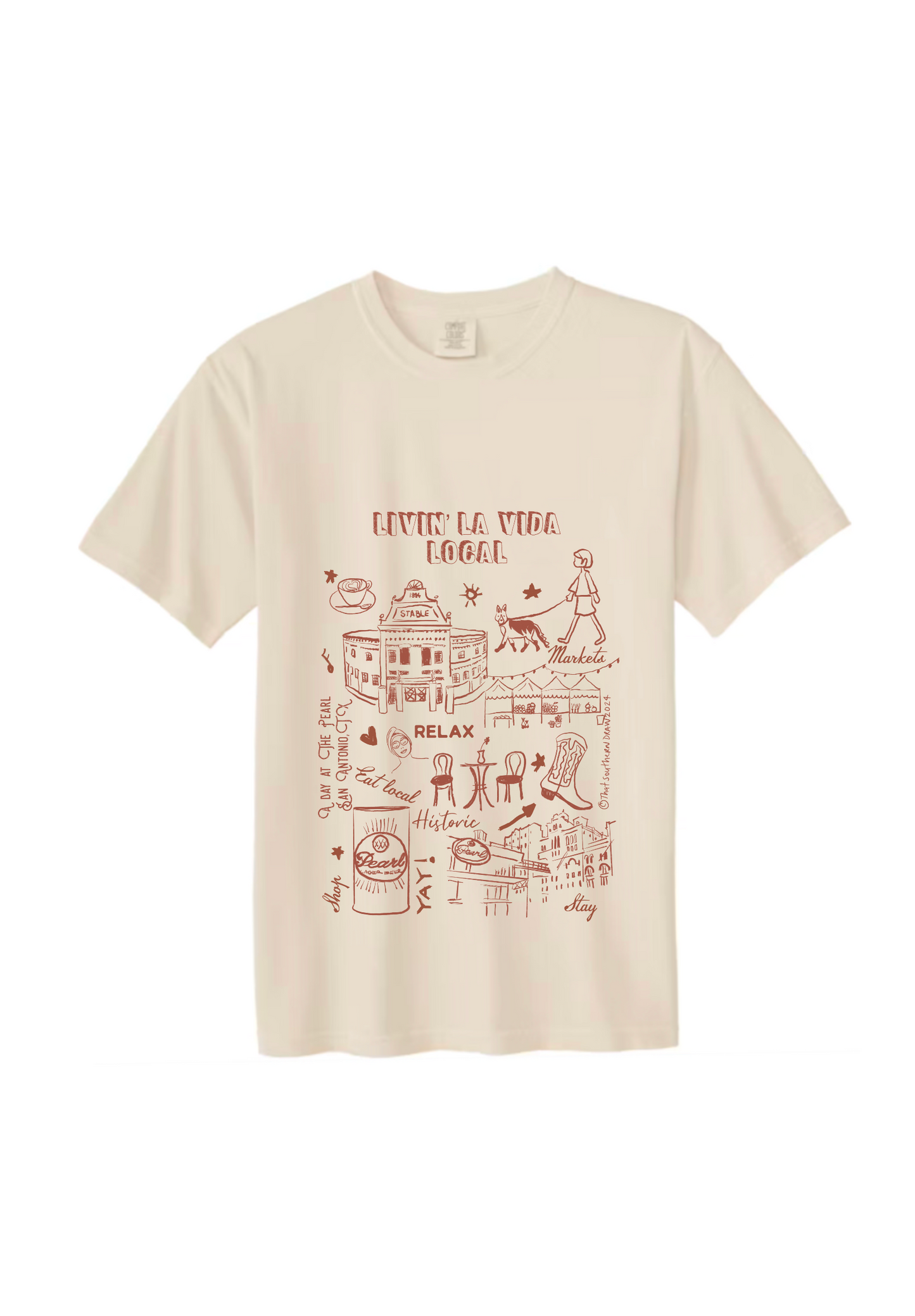 LA VIDA LOCAL PEARL TEE