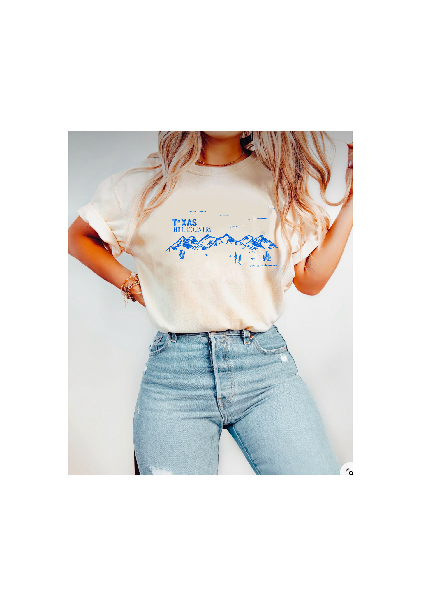 TEXAS HILL COUNTRY TEE 100% PROCEEDS TO KERR 7/17-7/27
