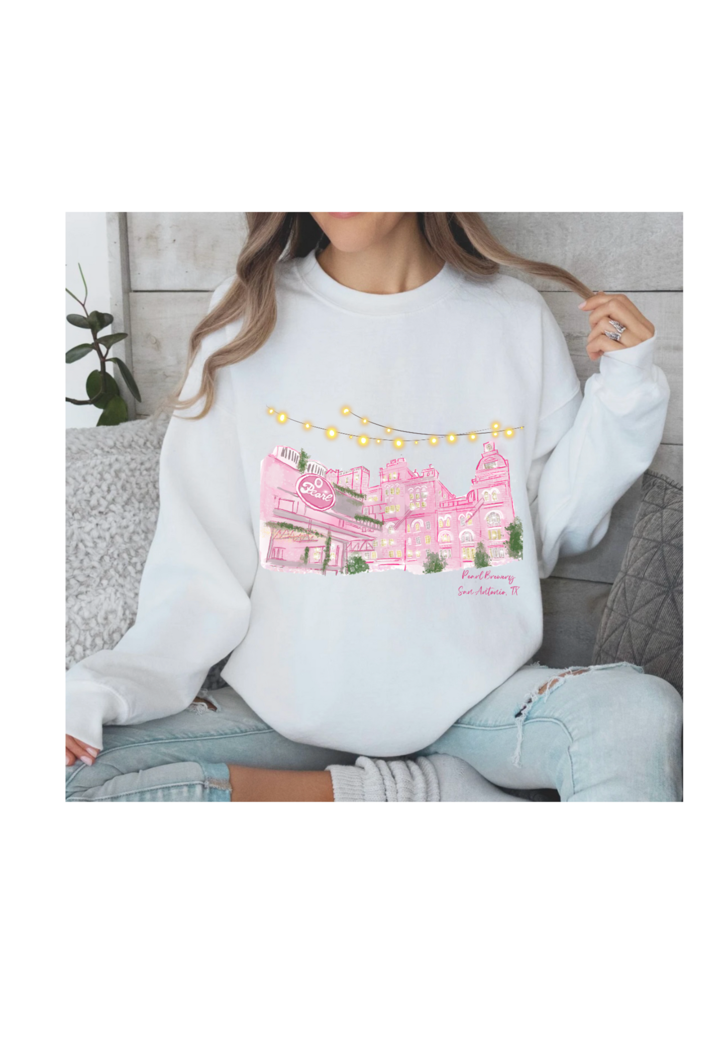 PINK PEARL SWEATSHIRT