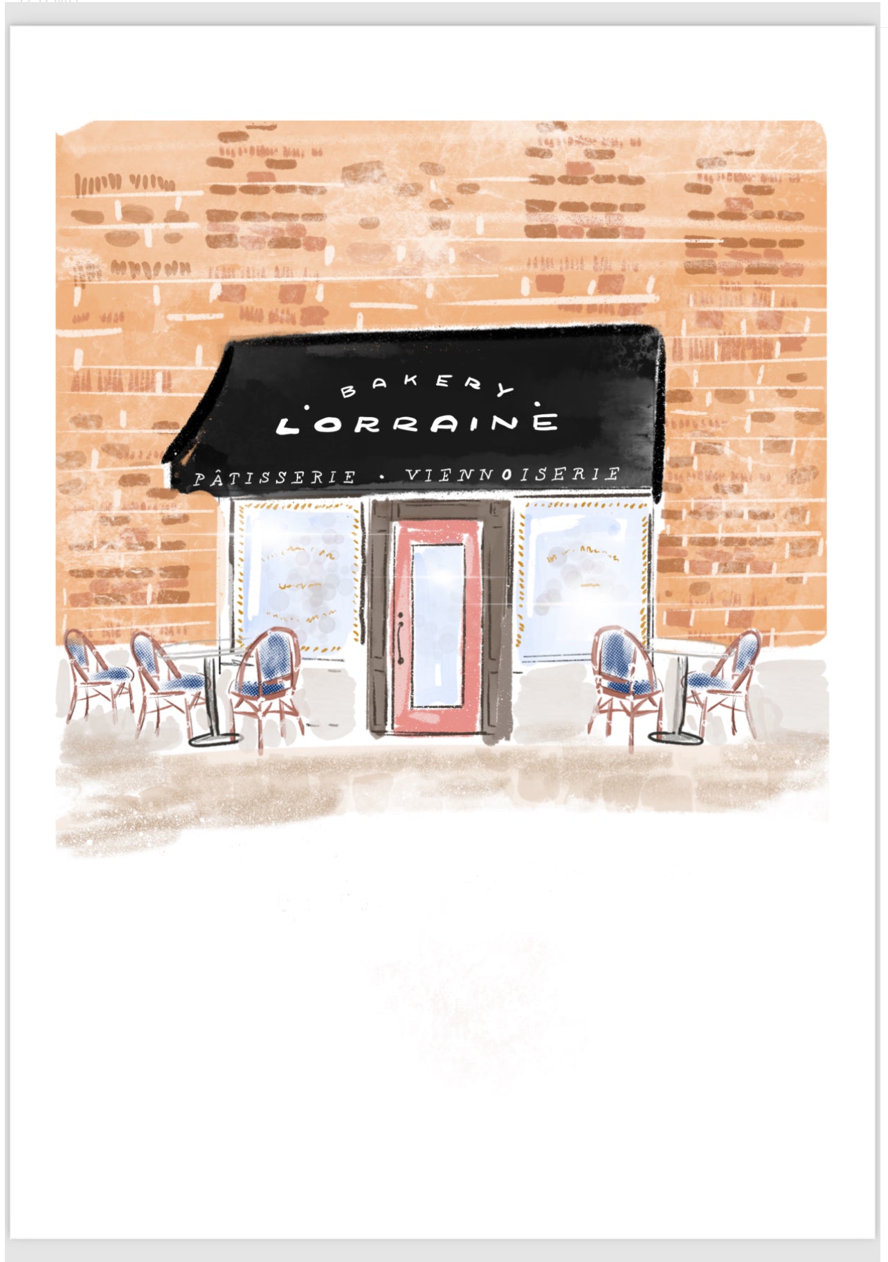 LORRAINE BAKERY PRINT