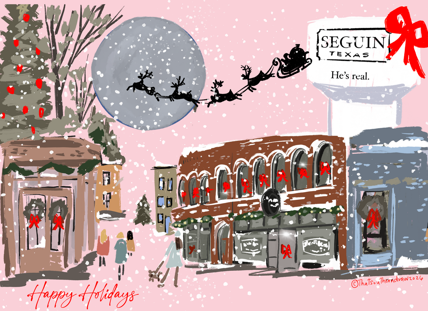 SEGUIN CHRISTMAS 2026 PRINT
