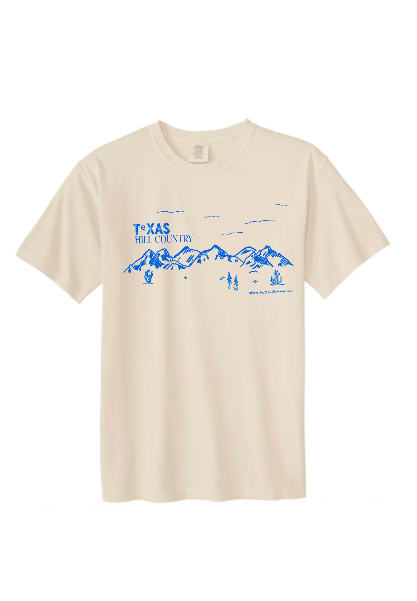 TEXAS HILL COUNTRY TEE 100% PROCEEDS TO KERR 7/17-7/27