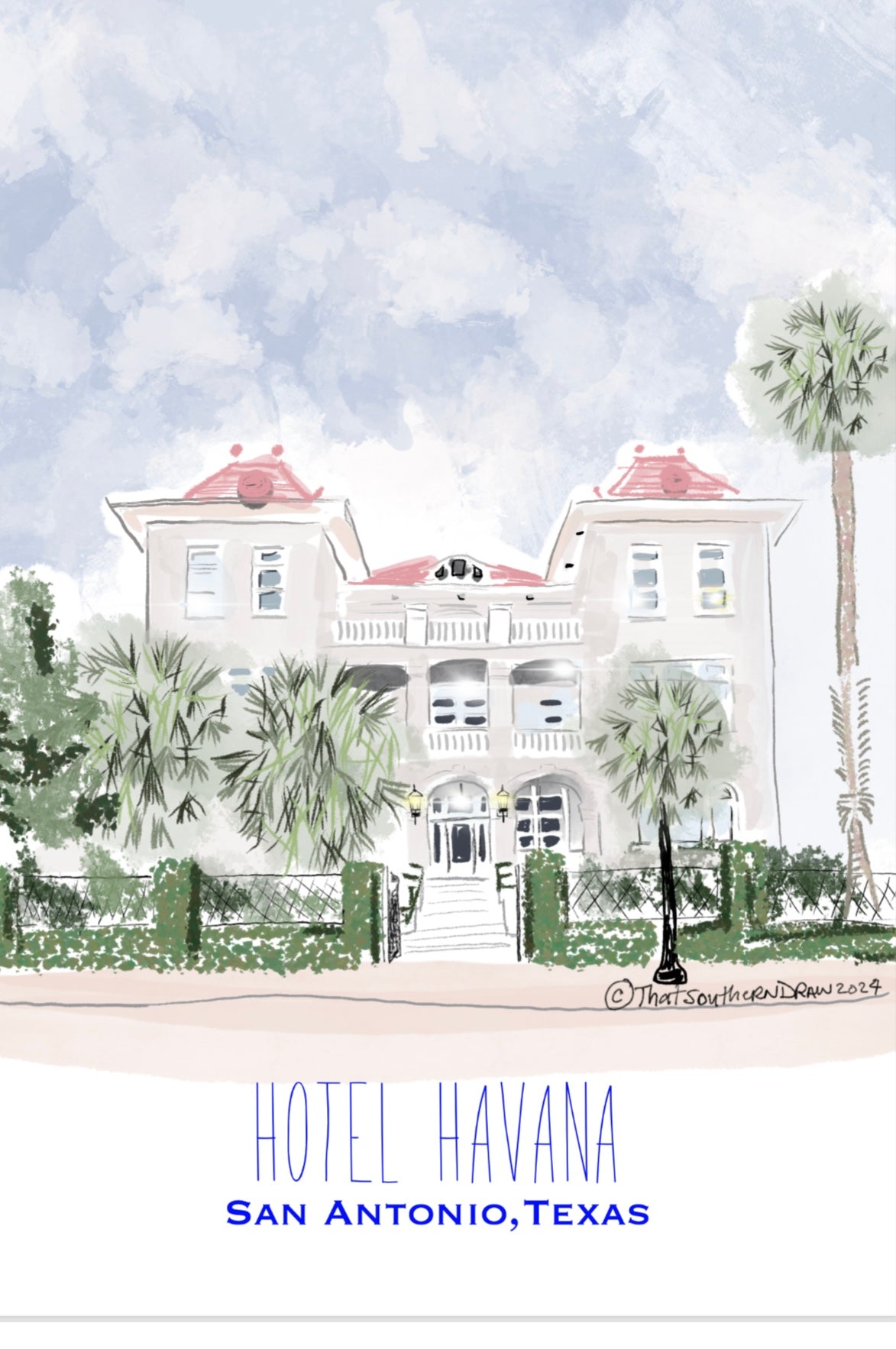 HAVANNA HOTEL PRINT
