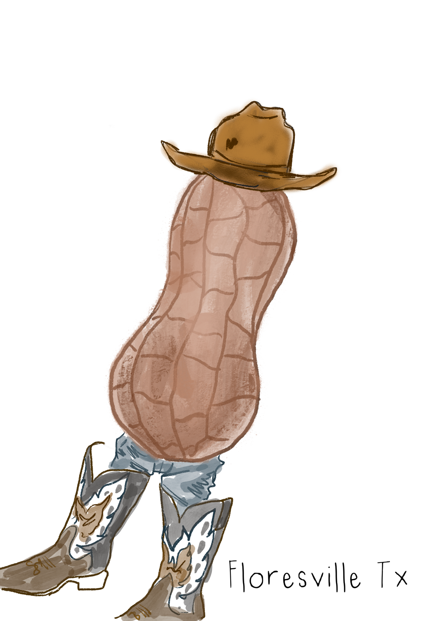 Peanut Guy Sticker