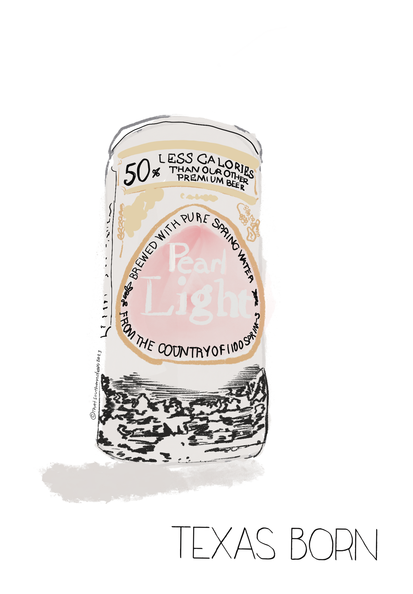 Pearl beer Sticker