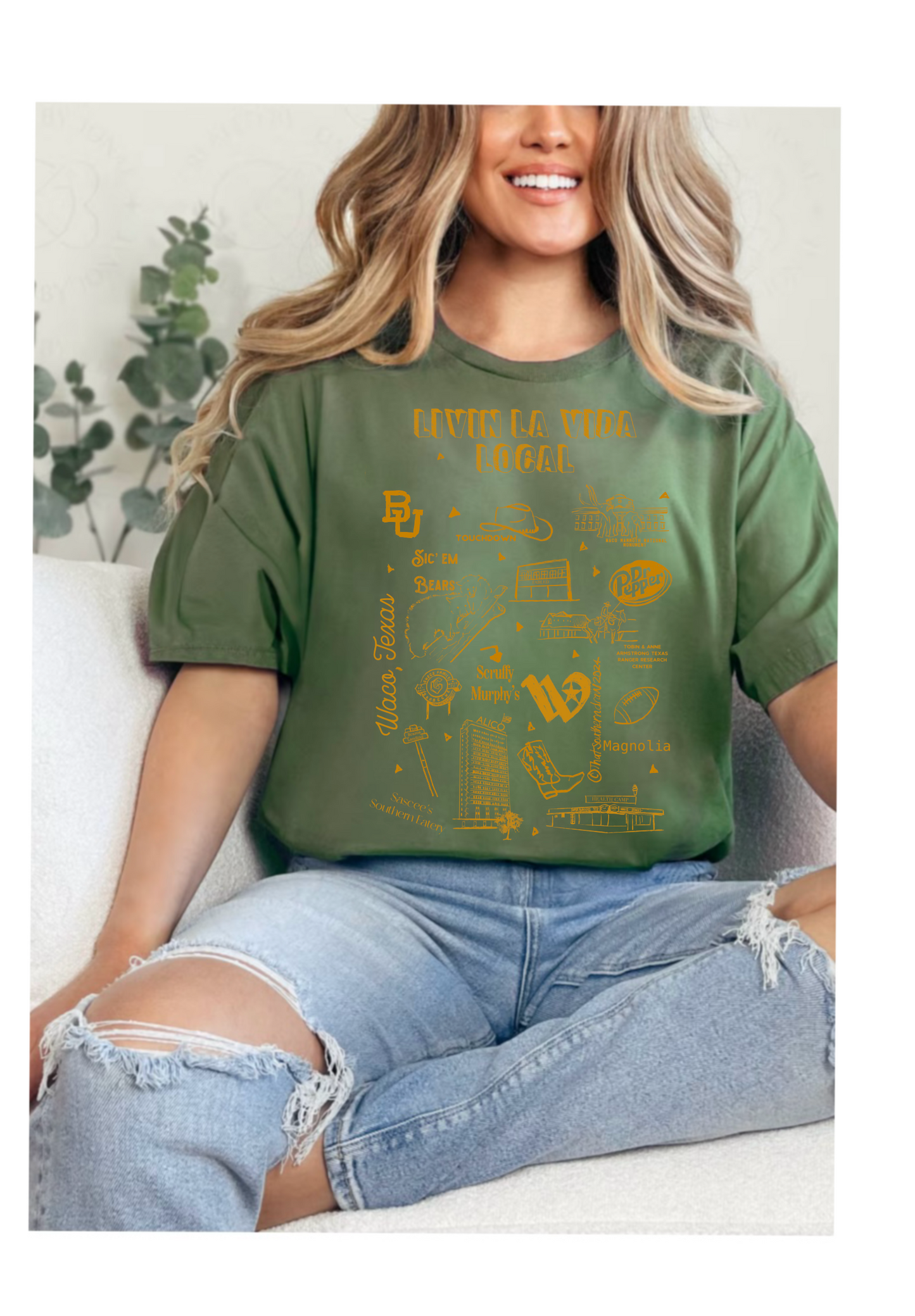 UNISEX VIDA LOCAL WACO TEE