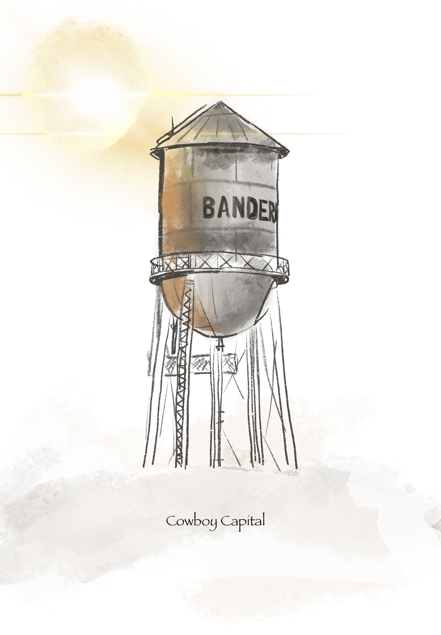 BANDERA WATERTOWER