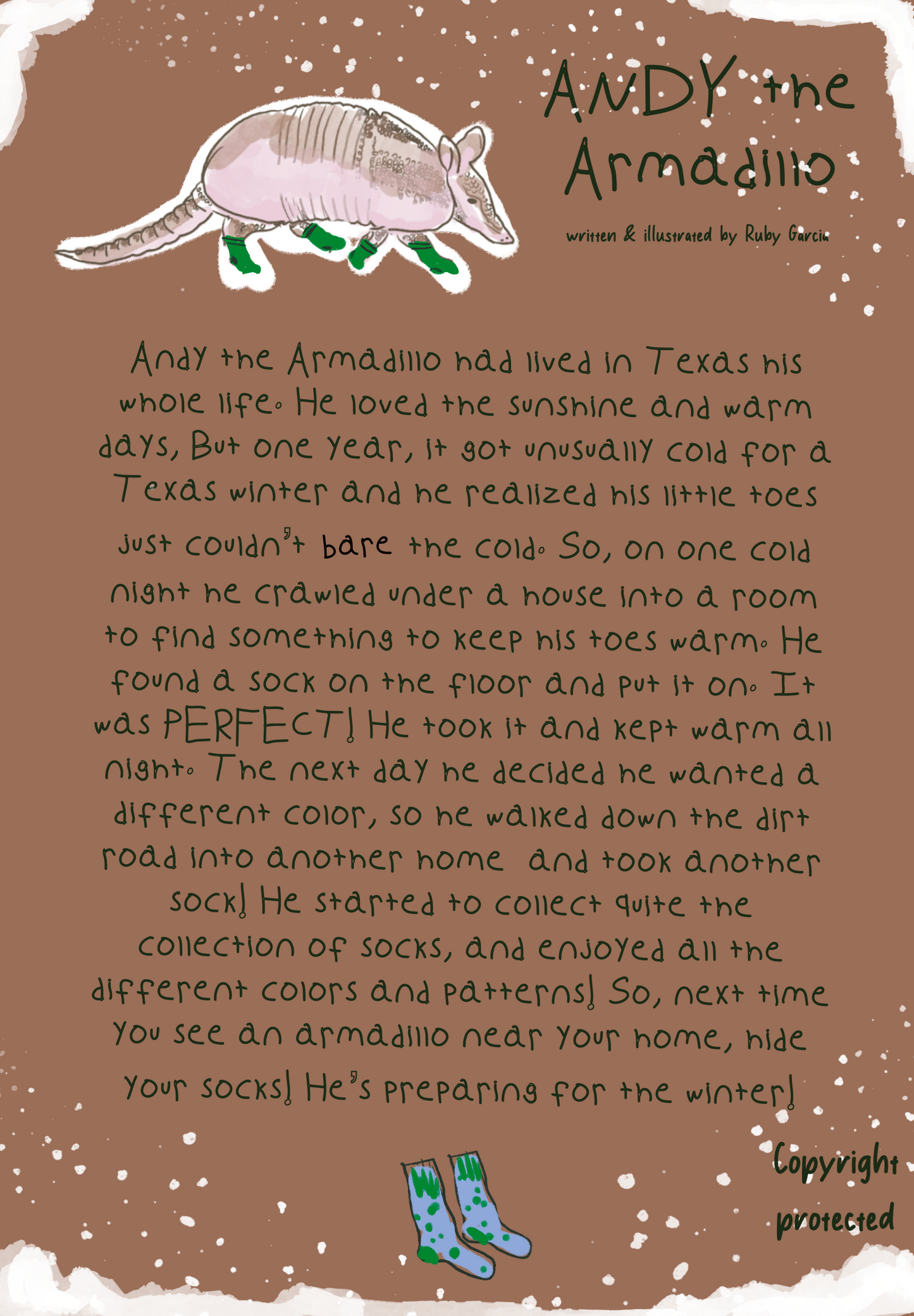 Andy the Armadillo