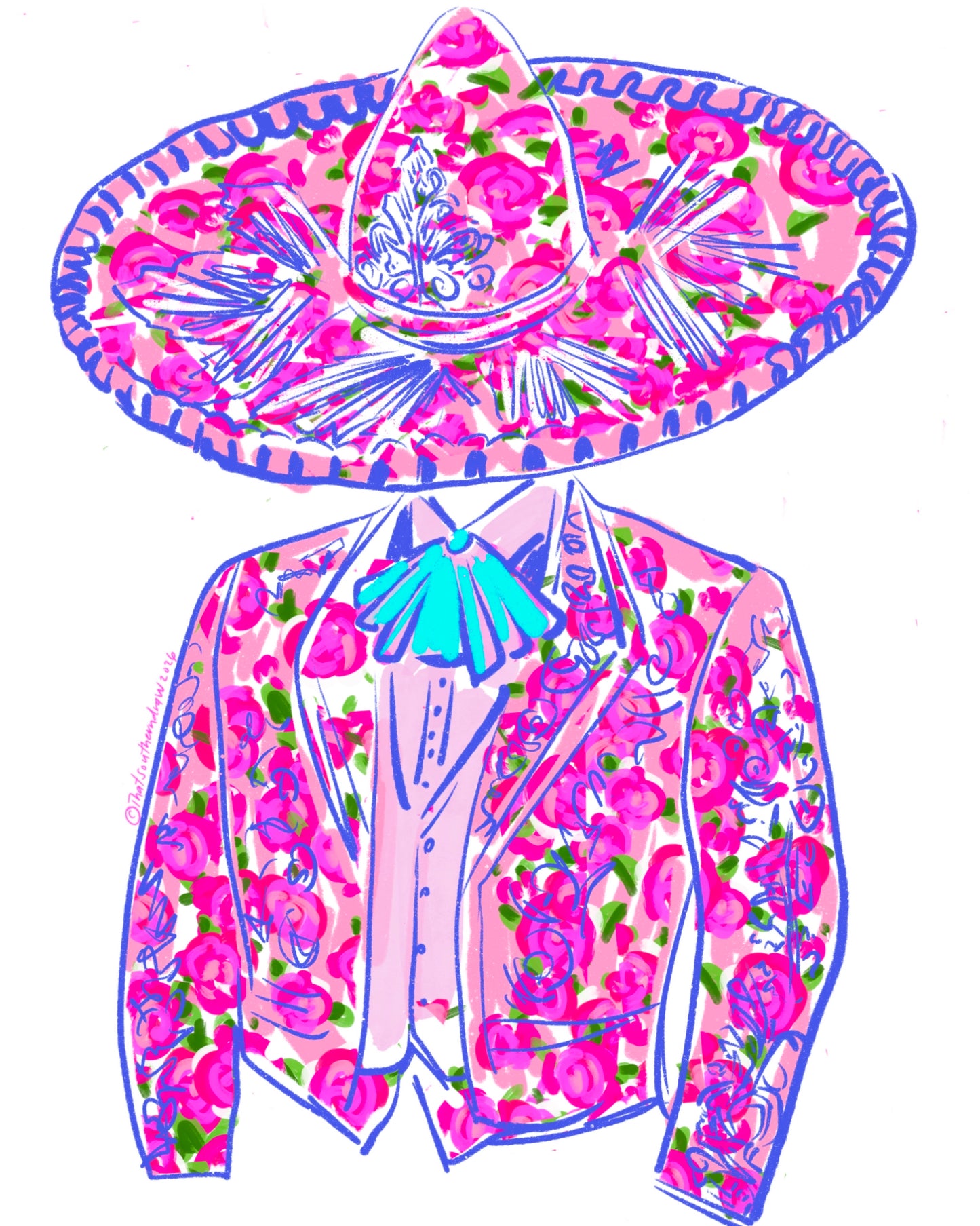 Mariachi Sticker