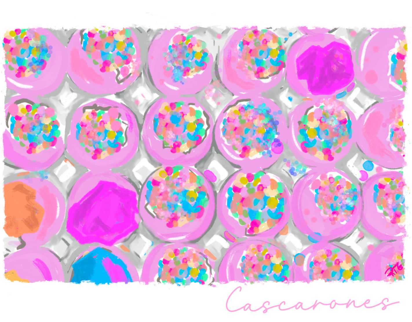 CASCARONES PRINT