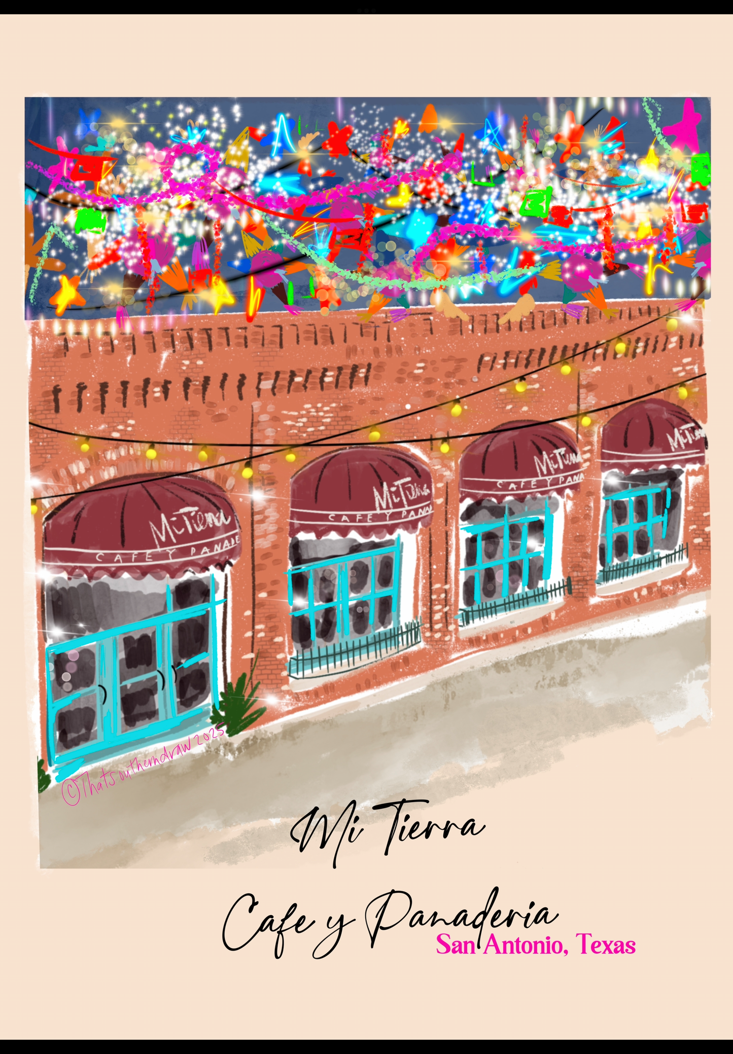 Mi TIERRA Sticker