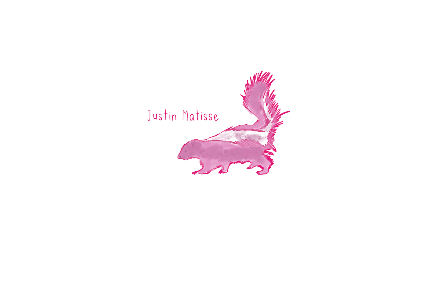Justin Matisse Sticker