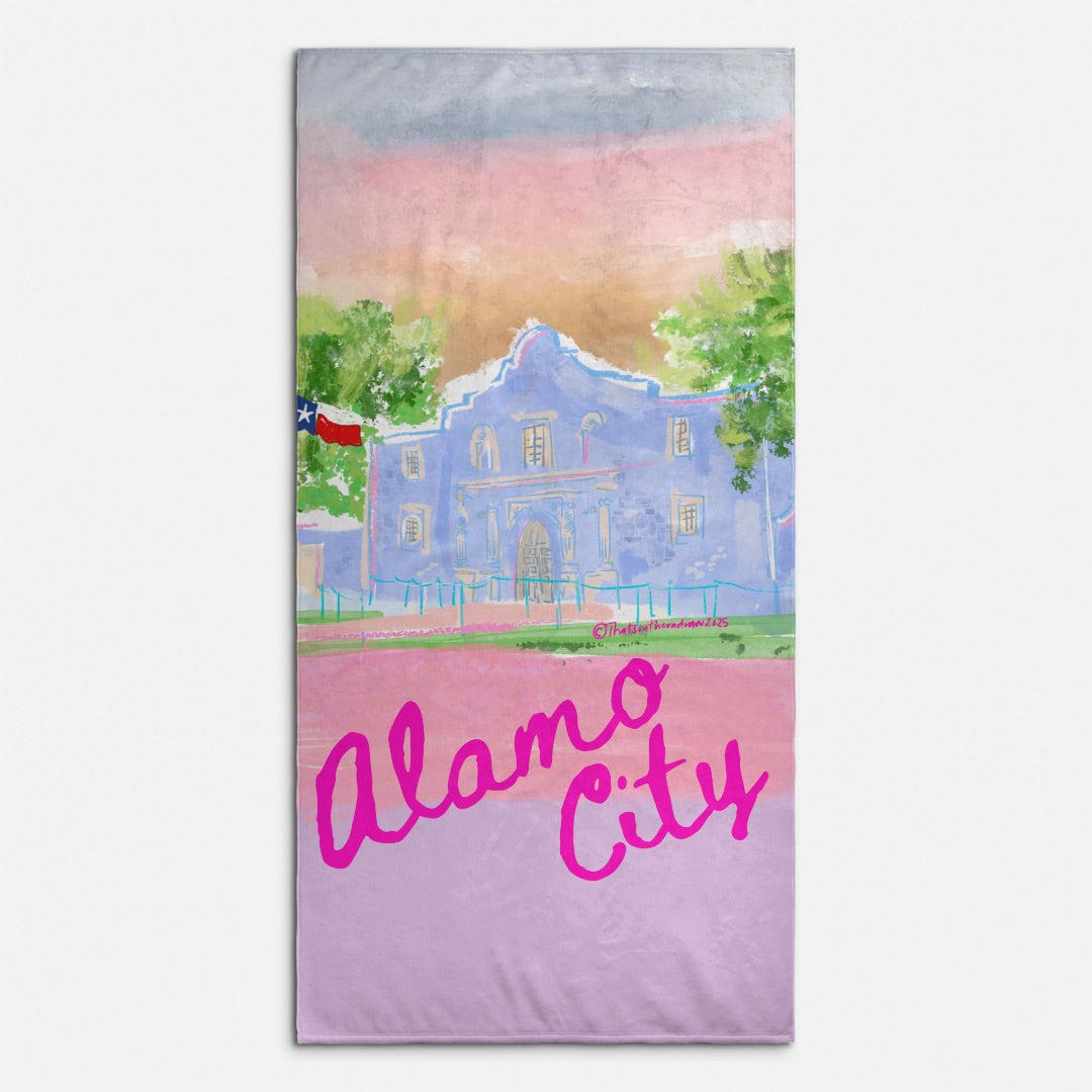 ALAMO CITY BEACH TOWEL