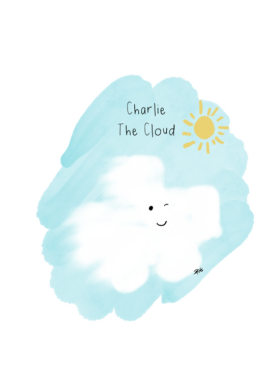 Charlie the Cloud Sticker