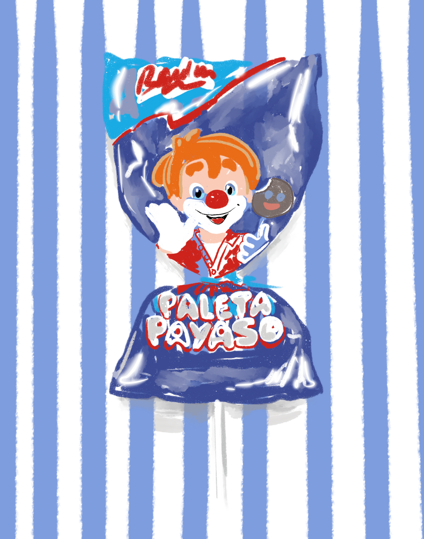Paleta Payaso note card