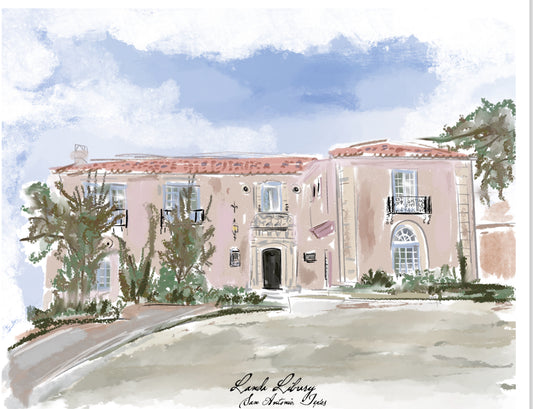LANDA LIBRARY PRINT
