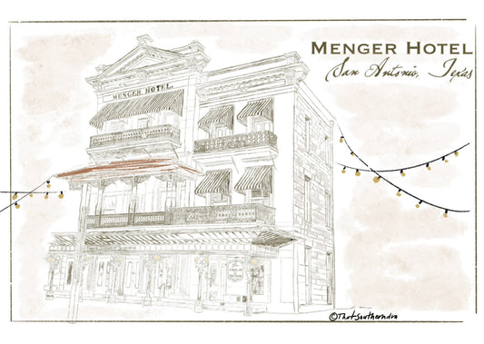 Menger Hotel Sticker