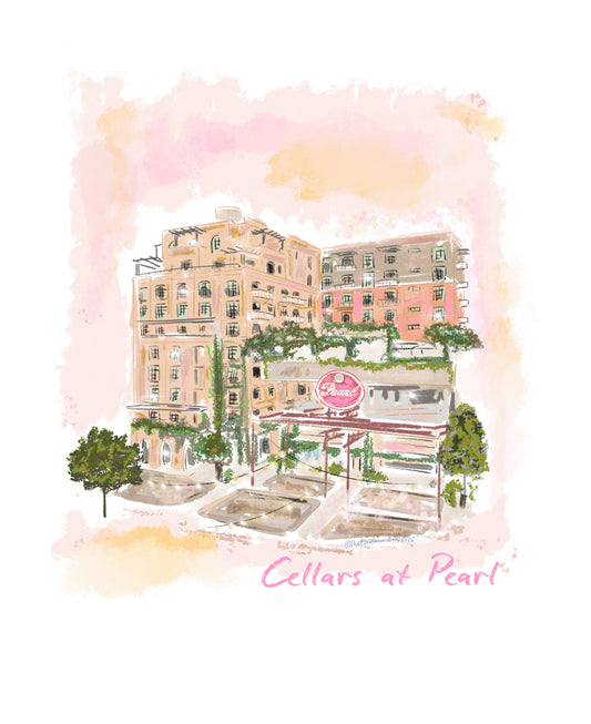 Cellars at The Pearl print