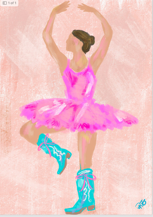 Ballerina brunette