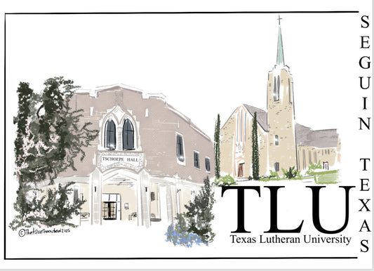TEXAS LUTHERAN UNIVERSITY PRINT