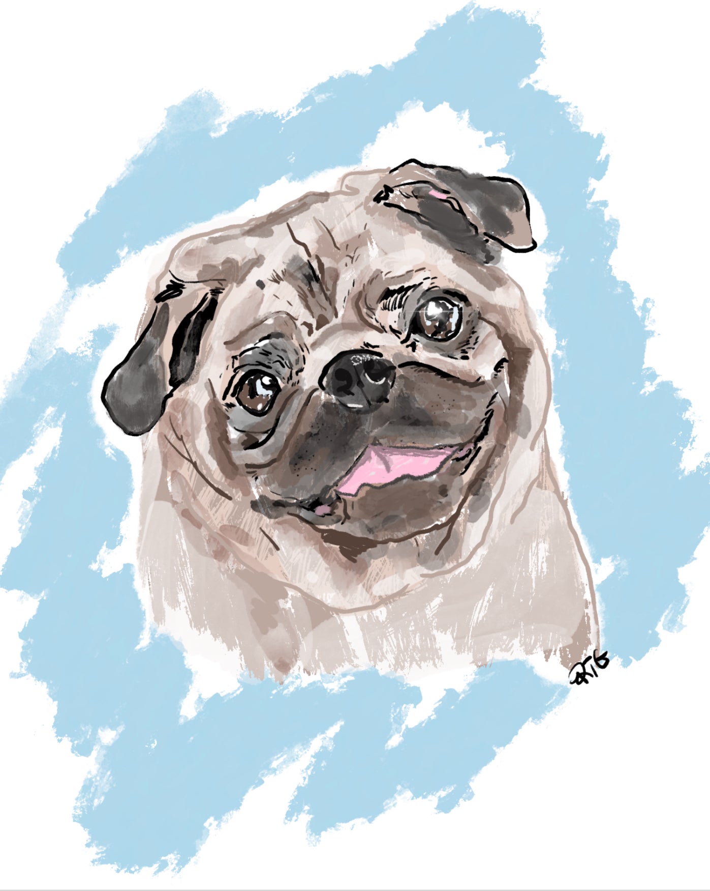 Pug print