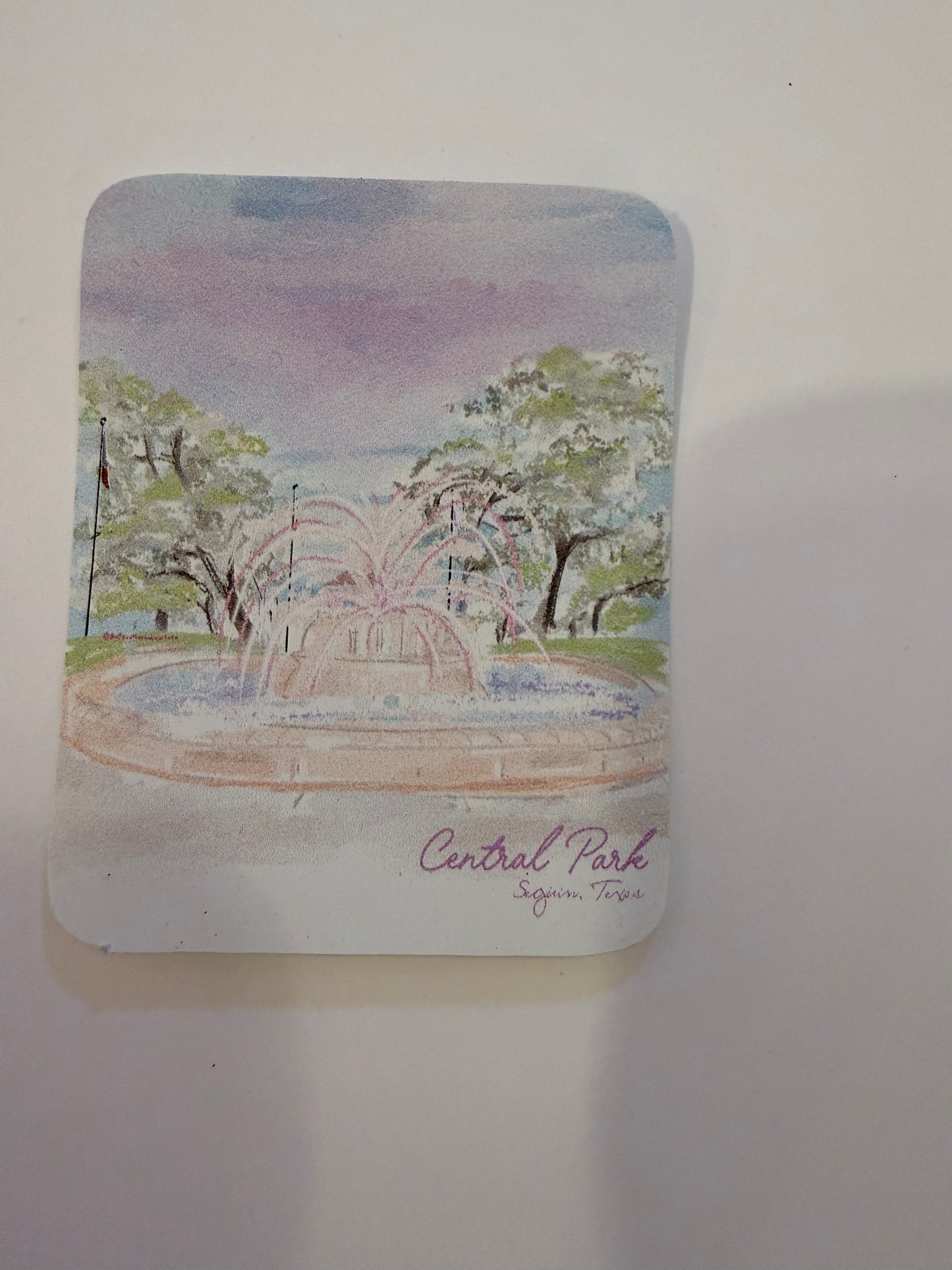 Central Park sticker 3 inch