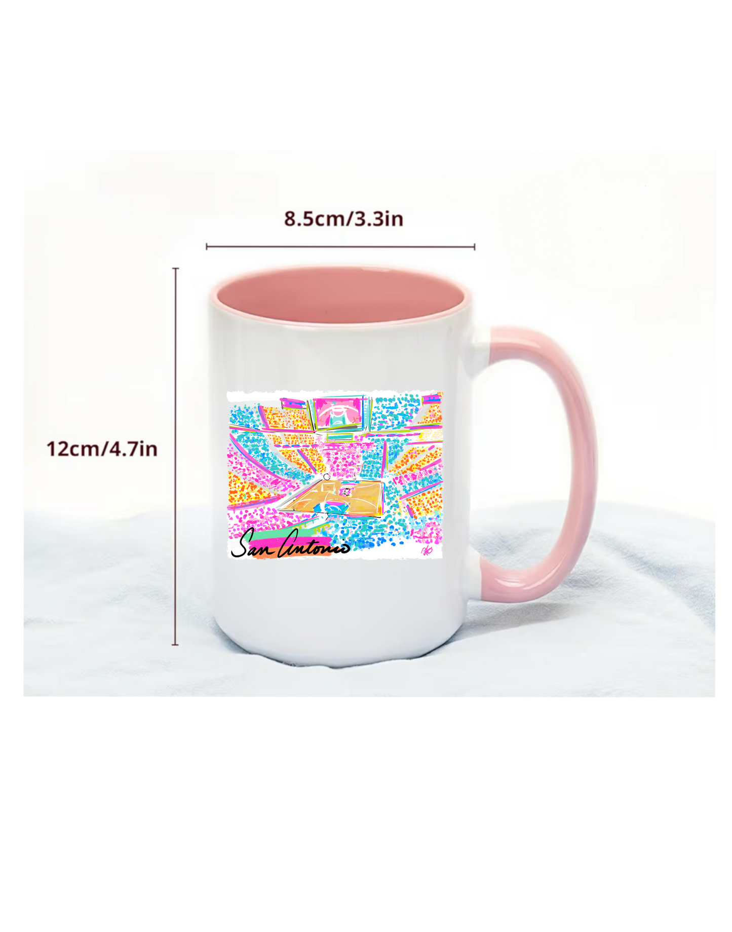 San Antonio Game Day mug