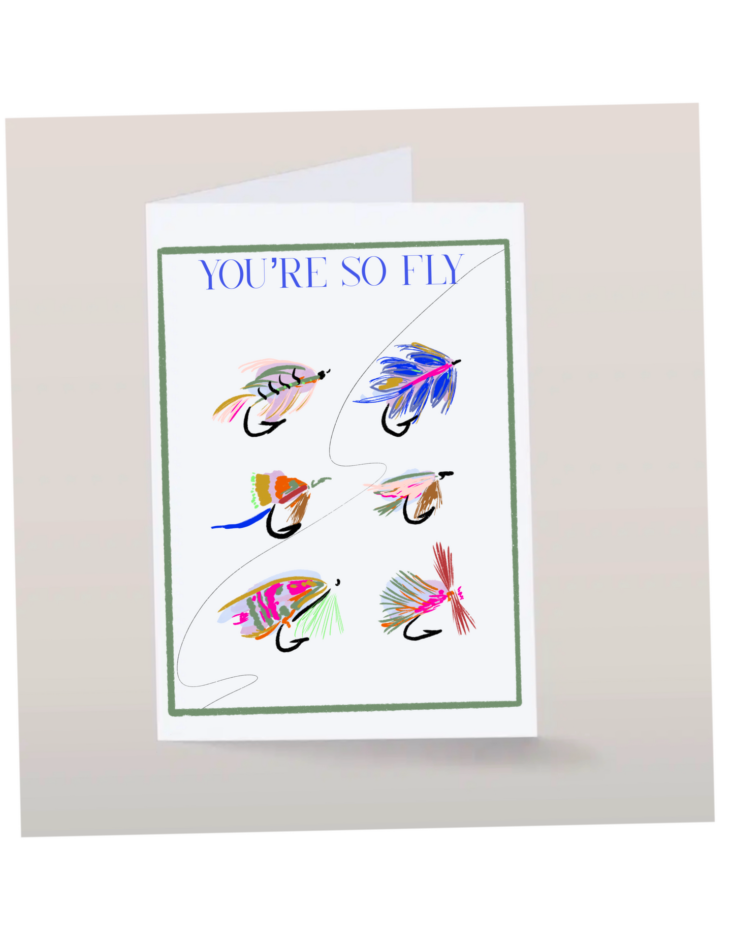 You’re So Fly Note Card