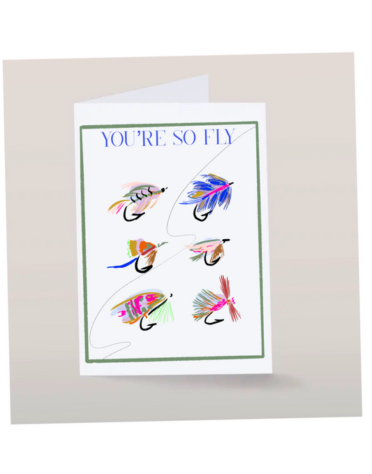 You’re So Fly Note Card