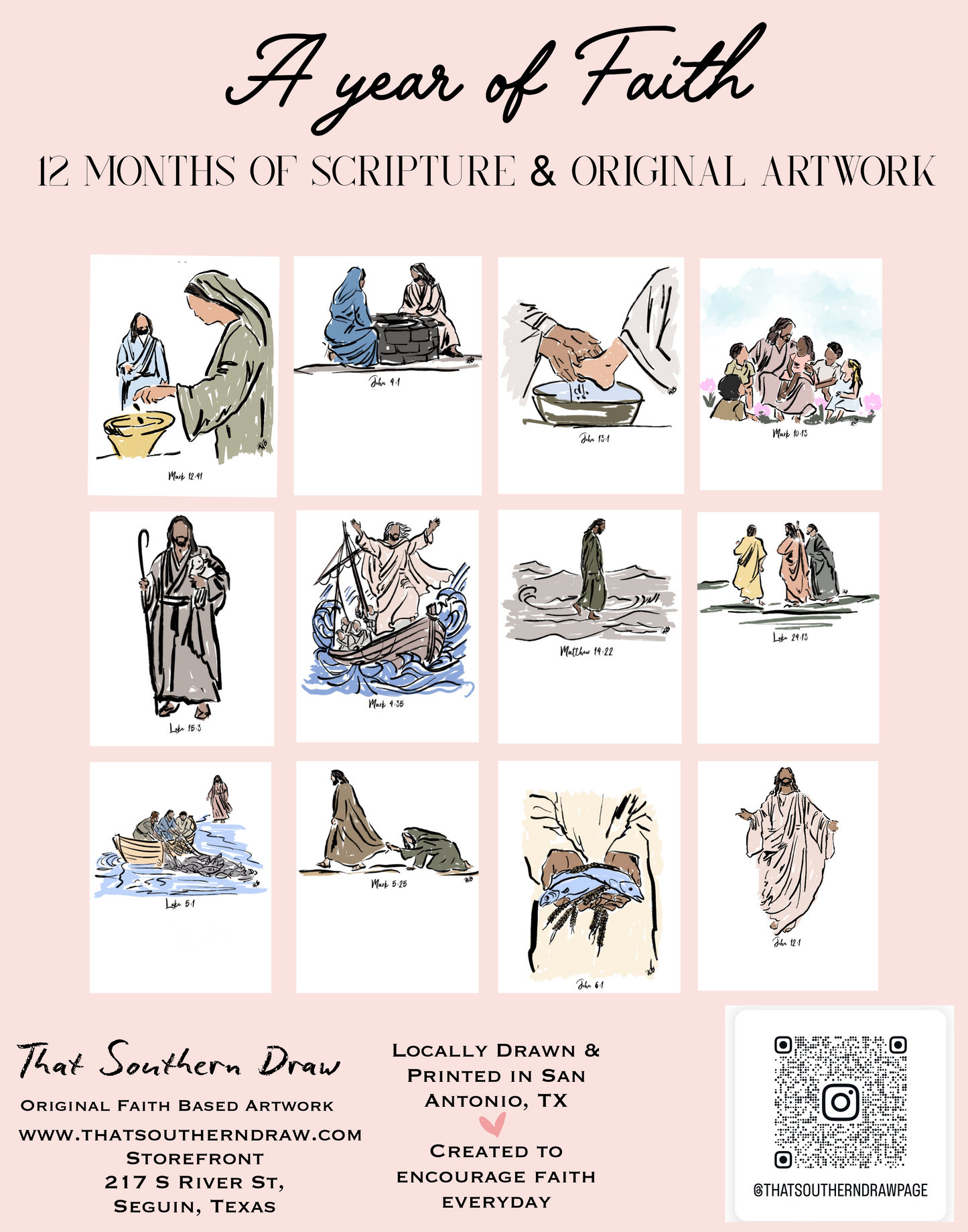 Faith Calendar set