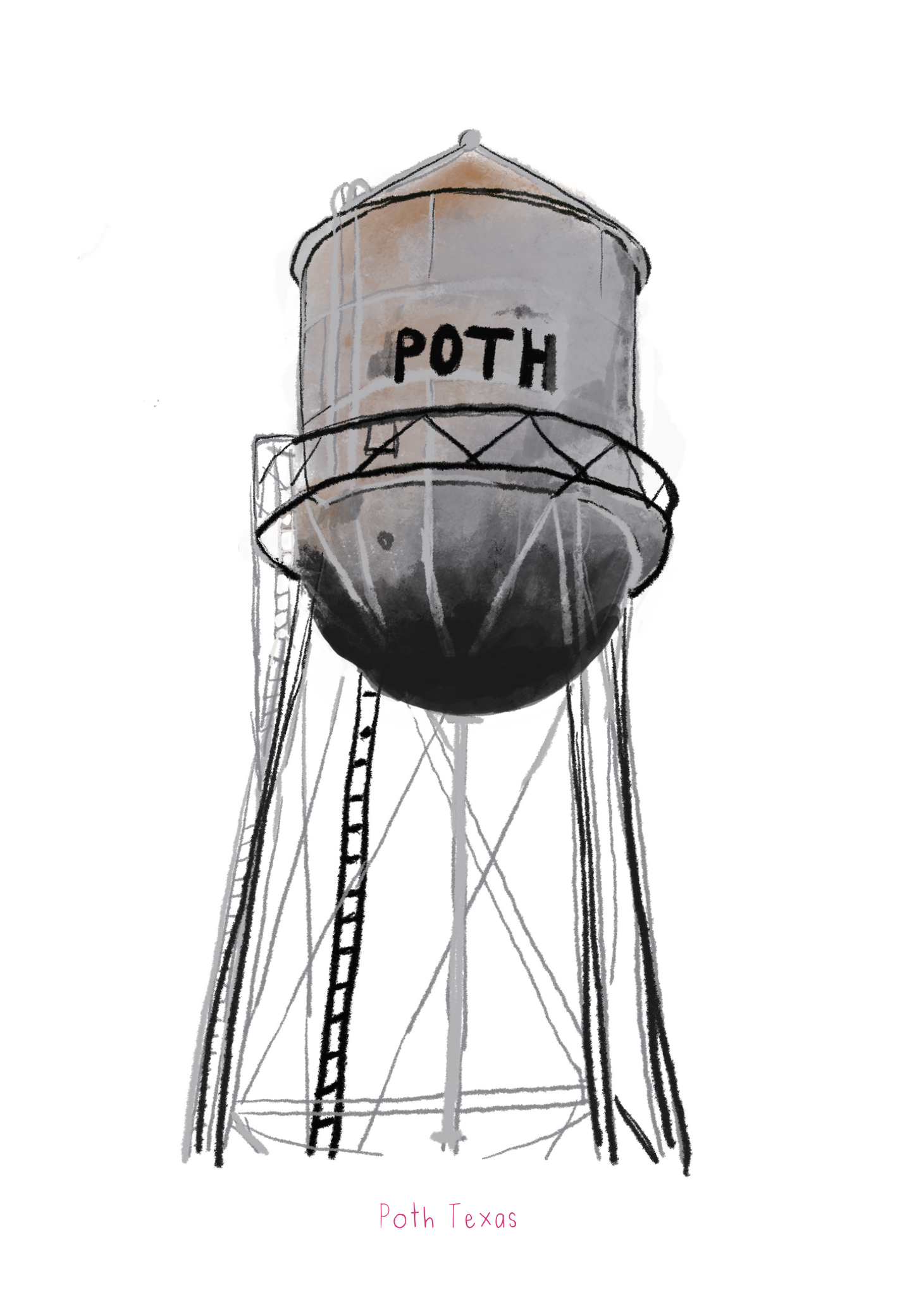 Poth Water Tower